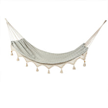 Load image into Gallery viewer, WOVEN DENIM HAMMOCK -SHIPS DIRECT TO YOUR HOUSE!