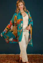 Load image into Gallery viewer, POWDER DECORATIVE DOE SCARF