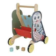 Load image into Gallery viewer, WILDWOODS OWL PUSH CART