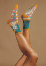 Load image into Gallery viewer, SLOTH HAPPY BIRTHDAY ANKLE SOCK