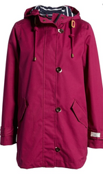 Load image into Gallery viewer, JOULES RAIN JACKET BERRY