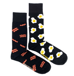 Load image into Gallery viewer, FRIDAY SOCKS -EGGS&BACON SIZE 7-12