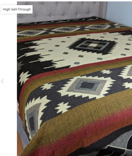 Load image into Gallery viewer, GREY NATIVE BLANKET #2