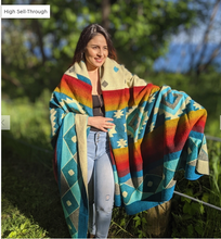 Load image into Gallery viewer, HONEY NATIVE BLANKET #5