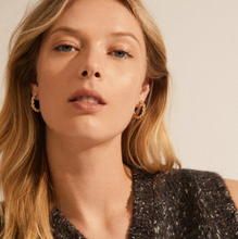 Load image into Gallery viewer, ANNIKA RECYCLED HOOP EARRINGS