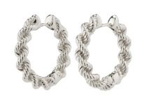 Load image into Gallery viewer, ANNIKA RECYCLED HOOP EARRINGS