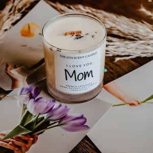 I Love You Mom Soy Candle Large