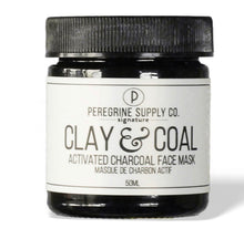 Load image into Gallery viewer, PEREGRINE SUPPLY CLAY & COAL FACE MASK