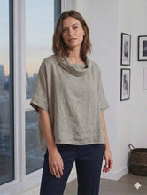 Load image into Gallery viewer, SS26 Classic Lino and more 12238 - Linen top with collar
