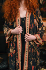 Load image into Gallery viewer, Market of Stars (Worldwide) - Heart of Gold Opera Duster Kimono Robe w/ Sacred Heart
