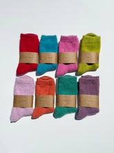 Load image into Gallery viewer, Billy Bamboo - FLUFFY ANGORA SOCKS - CRYSTALS
