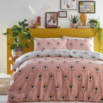 Load image into Gallery viewer, Riva Home - Theia Abstract Eye Duvet Cover Set Blush
