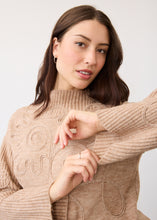 Load image into Gallery viewer, FW26 FDJ MOCK NECK EMBELLISHED SWEATER
