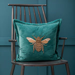 Load image into Gallery viewer, Riva Home - Luna Embroidered Cushion Lake
