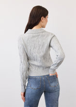 Load image into Gallery viewer, FW26 FDJ CABLED CARDIGAN WITH BUTTON DETAIL

