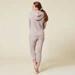 Load image into Gallery viewer, Softies - Women&#39;s Solid Marshmallow Hoodie Lounge Set with Jogger Pant

