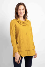 Load image into Gallery viewer, COWL POCKET TUNIC H16529
