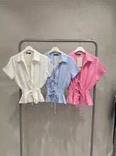 Load image into Gallery viewer, MUSLIN TIE TOP
