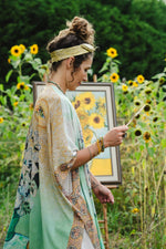 Load image into Gallery viewer, Market of Stars (Worldwide) - I Paint My Dream Bohemian Van Gogh Goddess Kimono
