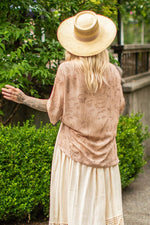 Load image into Gallery viewer, Market of Stars - Map of My Heart Bohemian Tee Luxe Bamboo Tunic Shirt

