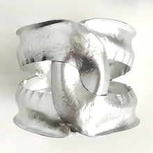 Load image into Gallery viewer, SS26 WORLDFINDS SILVER ARTIFACT CUFF
