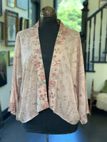 Load image into Gallery viewer, Market of Stars - Map of My Heart Cropped Bamboo Kimono Cardigan
