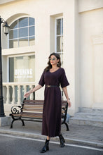 Load image into Gallery viewer, FW26 ORANGE MILA'S KNIT DRESS
