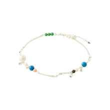 Load image into Gallery viewer, CARE CRYSTAL AND FRESH WATER PEARL ANKLE BRACELET
