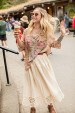 Load image into Gallery viewer, Market of Stars - Map of My Heart Bohemian Tee Luxe Bamboo Tunic Shirt
