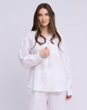 Load image into Gallery viewer, SS26 2936 LINEN BOYFRIEND SHIRT
