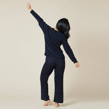 Load image into Gallery viewer, Softies - Oprah's Fave 2024 - Solid Marshmallow V-Neck Lounge Set
