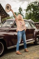 Load image into Gallery viewer, Market of Stars - Map of My Heart Bohemian Tee Luxe Bamboo Tunic Shirt
