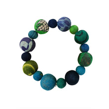Load image into Gallery viewer, WorldFinds - Kantha Water Lilies Bracelet
