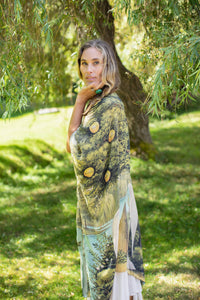 Tree of Life Starduster Bamboo Bohemian Kimono