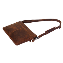 Load image into Gallery viewer, Greenwood Leather - Leather Laptop Sleeve - 13 / 15 / 16 inch with Strap GWLP06
