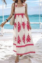 Load image into Gallery viewer, SS26 PRINTED BANDEAU MAXI DRESS
