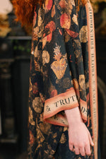 Load image into Gallery viewer, Market of Stars (Worldwide) - Heart of Gold Opera Duster Kimono Robe w/ Sacred Heart
