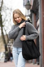 Load image into Gallery viewer, SS26 RISA 2226 KNOT TOTE SUEDE
