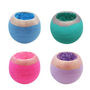 Bath Bomb Geode 4-Piece Set