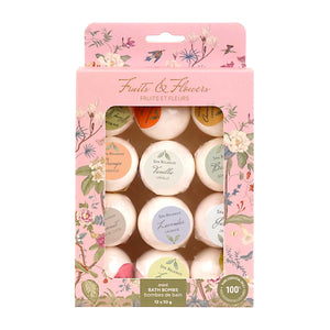 Fruits & Flowers Bath Bomb Set (12 Pieces) 509532