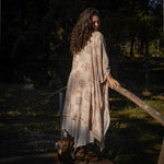 Load image into Gallery viewer, Market of Stars - Love Story Heart Print Bamboo Boho Kimono
