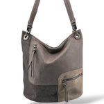 Load image into Gallery viewer, Darling's Canada - 7358 - Patch Design Hobo Shoulder Crossbody Bag - 8 Colors
