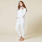 Load image into Gallery viewer, Softies - Women&#39;s Solid Marshmallow Hoodie Lounge Set with Jogger Pant
