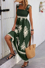Load image into Gallery viewer, SS26 PRINTED BANDEAU MAXI DRESS

