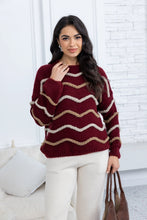 Load image into Gallery viewer, FW 26 ORANGE CASCADING CONTOUR PULLOVER
