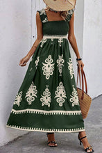 Load image into Gallery viewer, SS26 PRINTED BANDEAU MAXI DRESS
