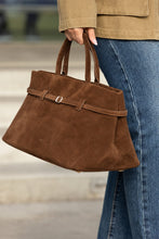 Load image into Gallery viewer, FW26 RISA MONROE CLASSIC STCHEL BAG SUEDE
