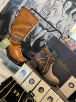 Load image into Gallery viewer, Ss24 LEATHER CUSTOM DESIGN SHOE D732
