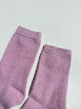 Load image into Gallery viewer, Billy Bamboo - FLUFFY ANGORA SOCKS - CRYSTALS
