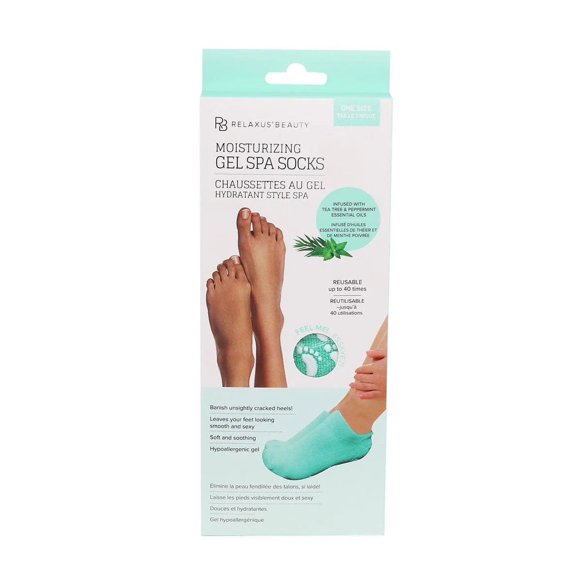 Moisturizing Gel Spa Socks 700735 / 700737